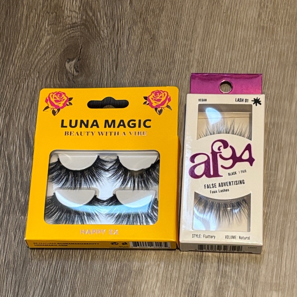 Black Faux Lashes
